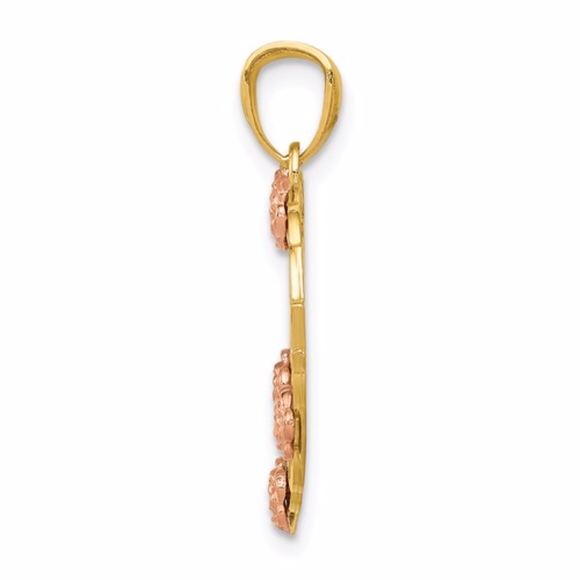 14k Grandma Heart Pendant - Picture 2 of 3